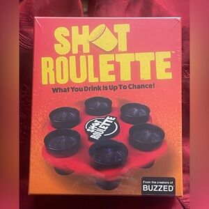 Shot Glass Roulette Drinking Game NEW